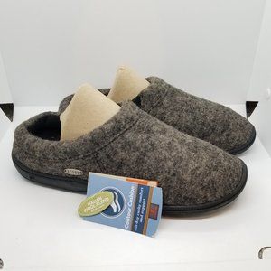 Men's Digby Gore Slippers  in Greige Heather Size Medium 9-10